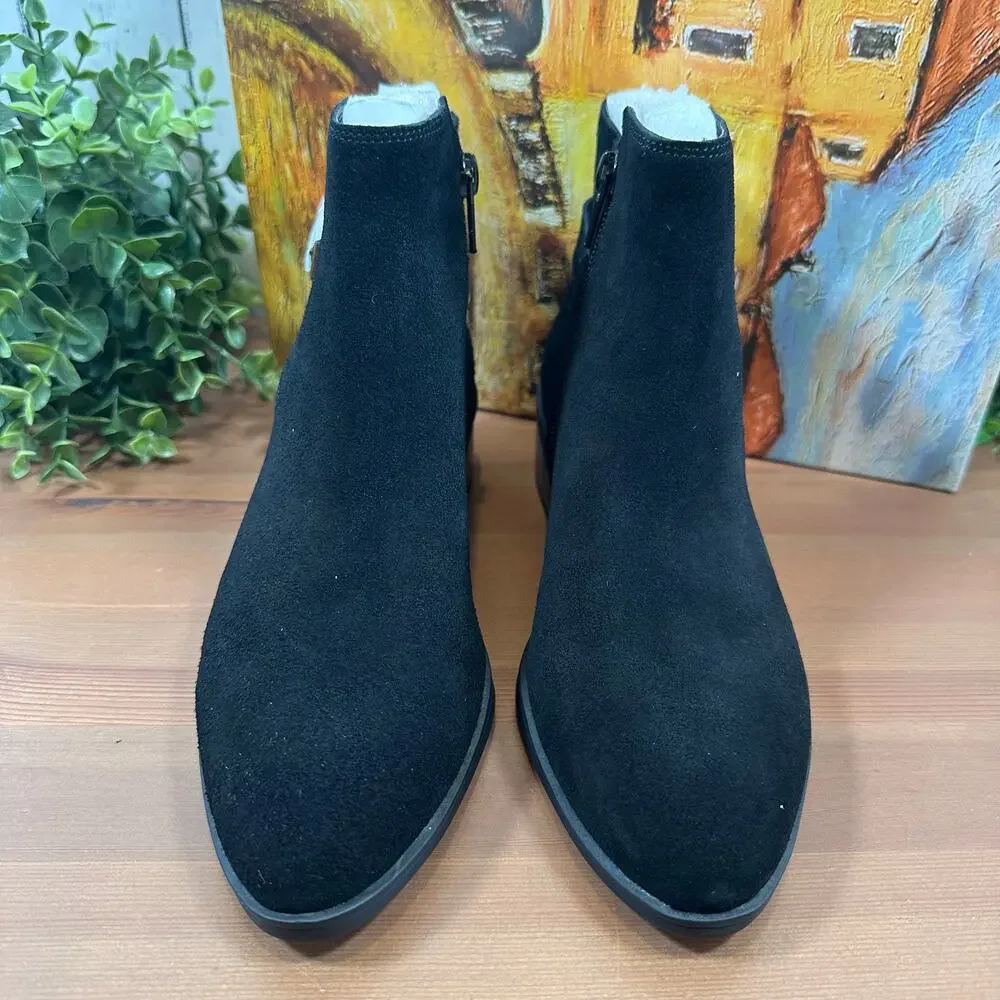 Bella Vita Women's Dora Side‎ Buckle Inside Zip Ankle Booties Size 5